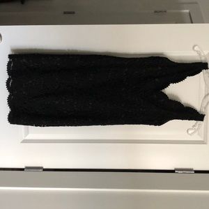 Ann Taylor size 4 lace black dress